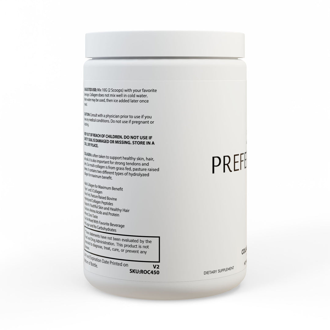 Collagen Peptides Type I & III Supplement (350g, 12.3oz)